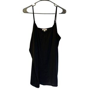 Anniewear Y2K Whimsigoth Cami Top Size M Black Witchy Adjustable Straps Vneck
